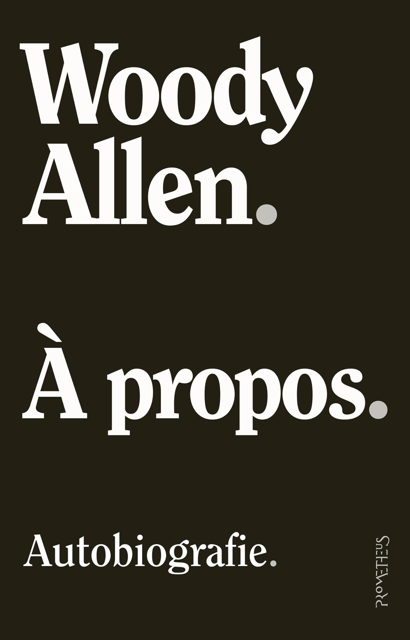 Omslag van À propos