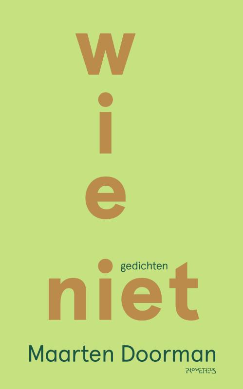 Omslag van Wie niet