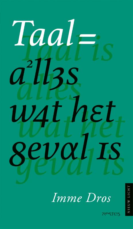 Omslag van Taal is alles wat het geval is