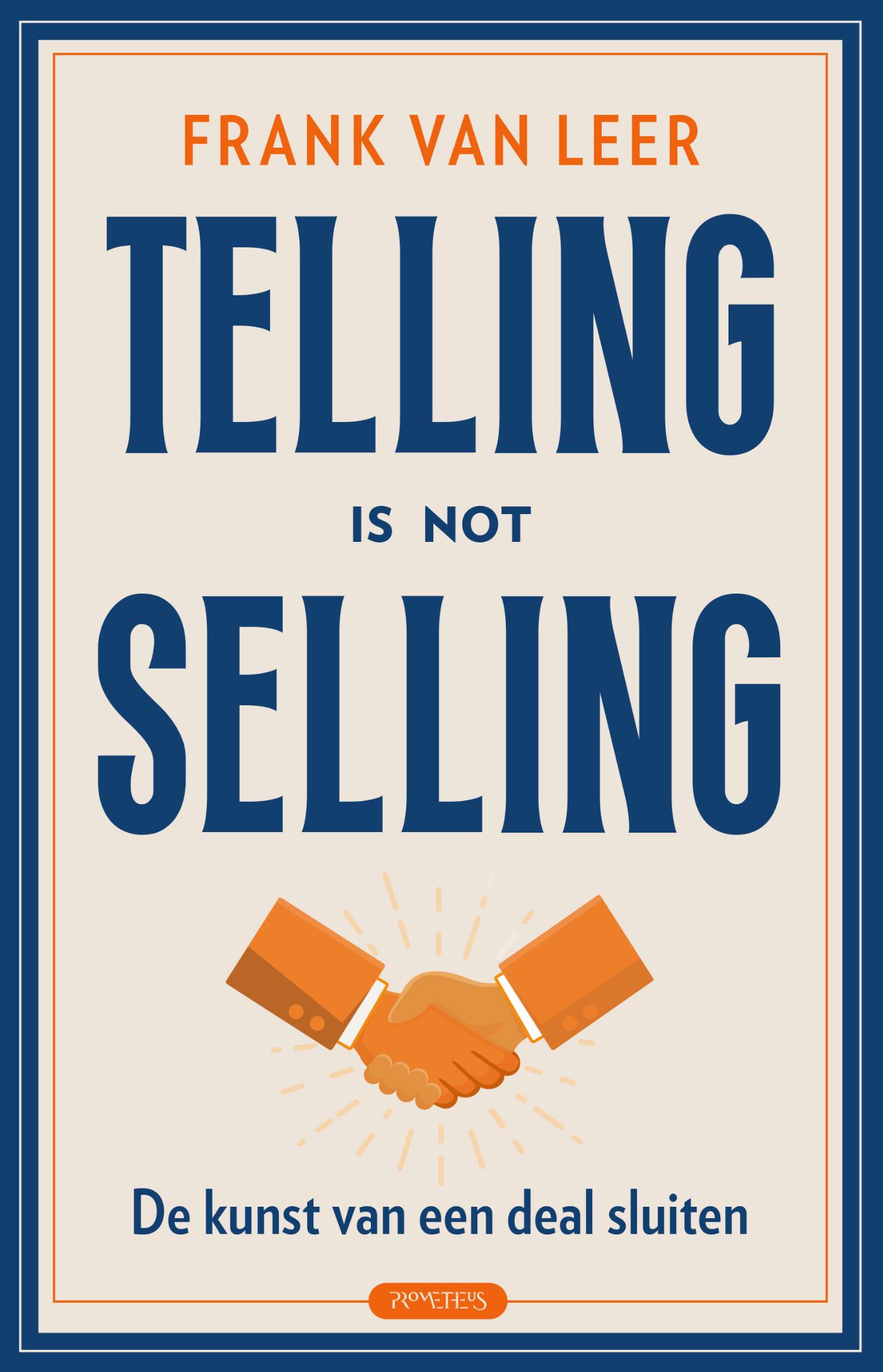Omslag van Telling is not selling