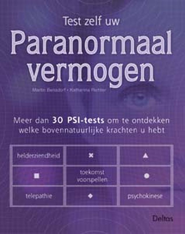 Omslag van Test zelf uw paranormaal vermogen