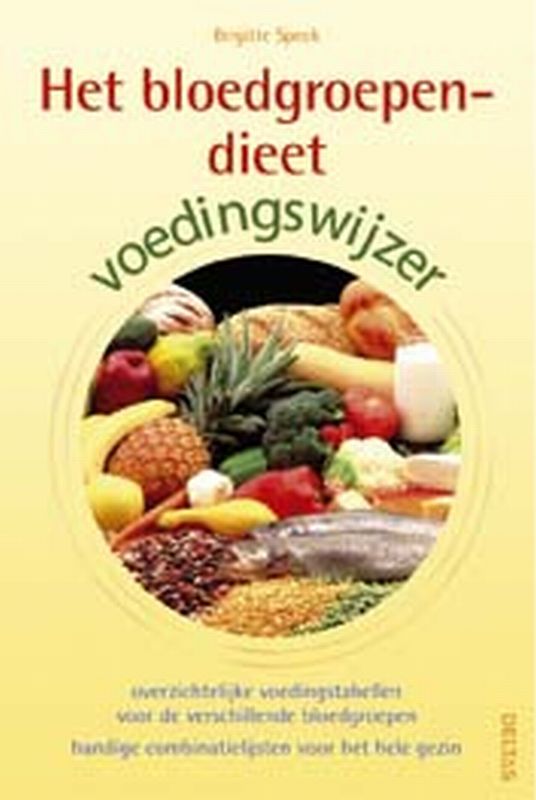 Omslag van Het bloedgroependieet voedingswijzer