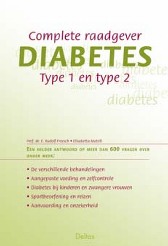 Omslag van Complete raadgever diabetes type 1 en type 2