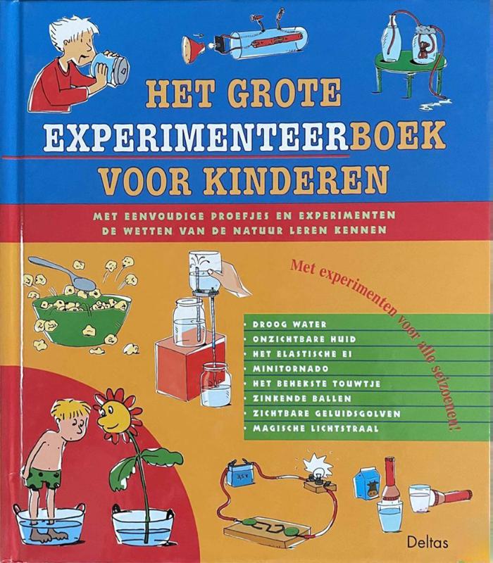Omslag van Het grote experimenteerboek voor kinderen