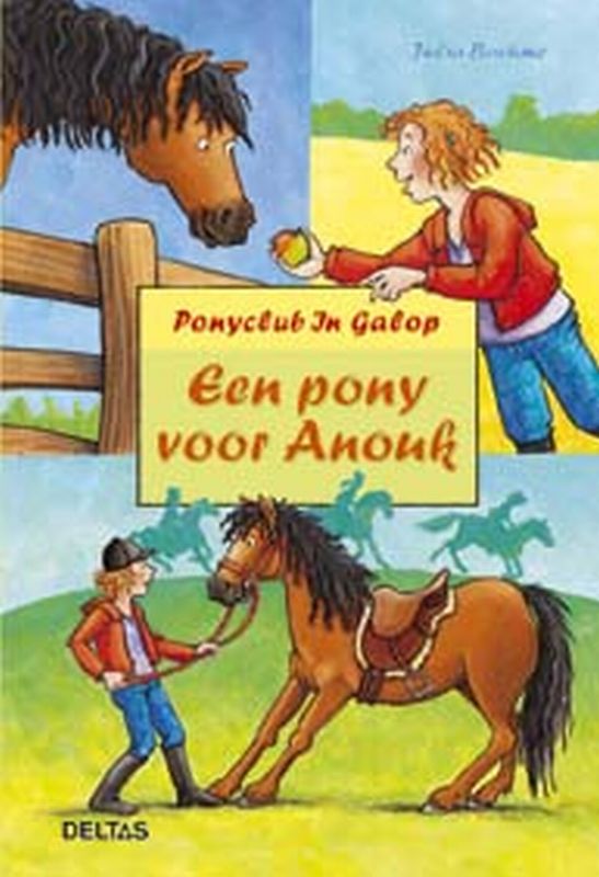 Omslag van Een pony voor Anouk