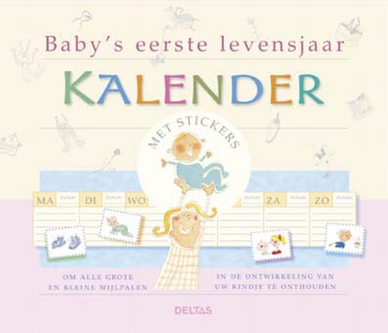 Omslag van Baby's eerste levensjaar kalender