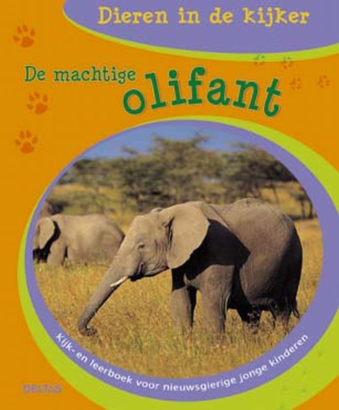 Omslag van De Machtige Olifant