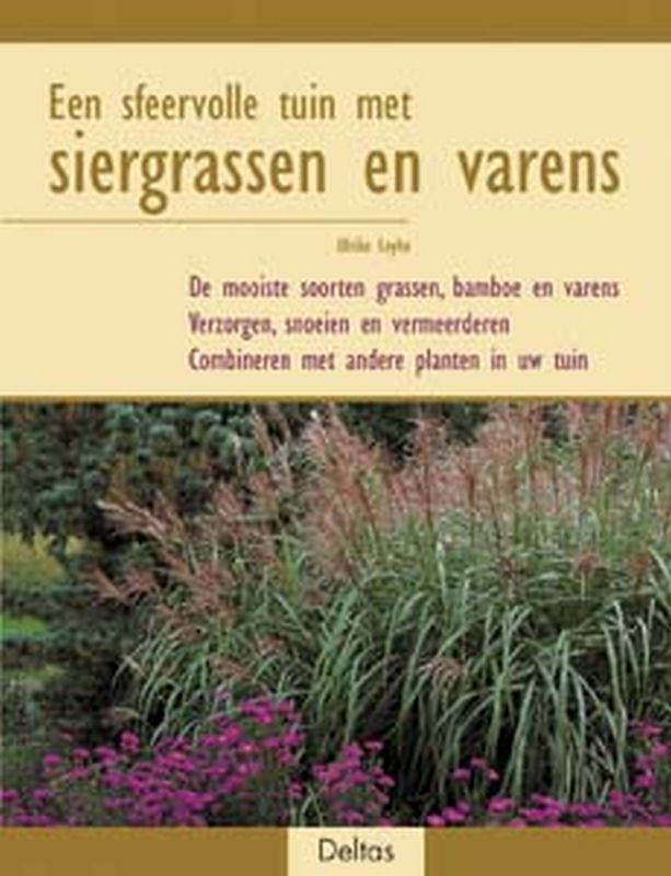 Omslag van Een sfeervolle tuin met siergrassen en varens