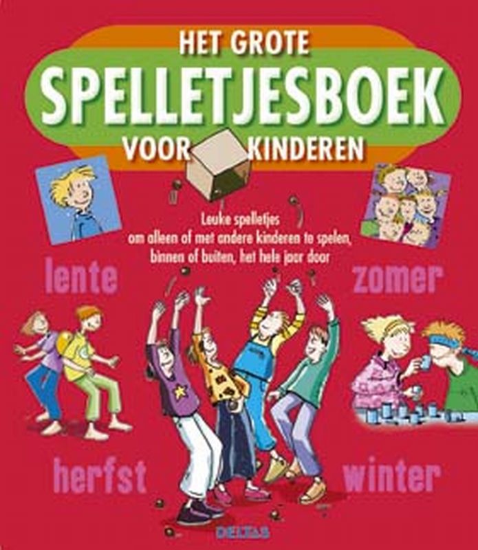 Omslag van Het grote spelletjesboek voor kinderen