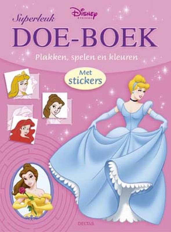 Omslag van Disney Prinsessen doe-boek