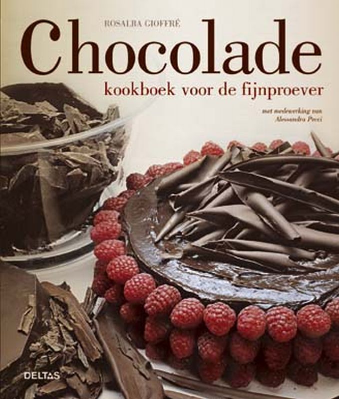 Omslag van Chocolade, kookboek voor de fijnproever
