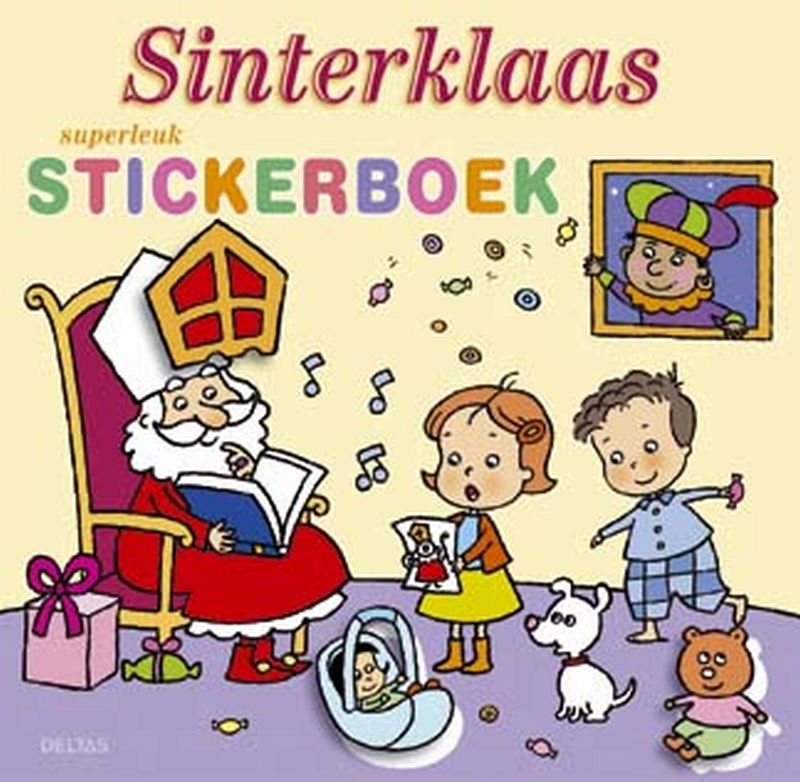 Omslag van Sinterklaas superleuk stickerboek