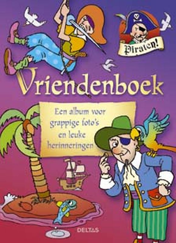 Omslag van Piraten vriendenboek
