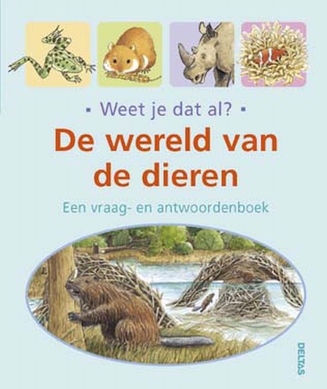 Omslag van De wereld van de dieren