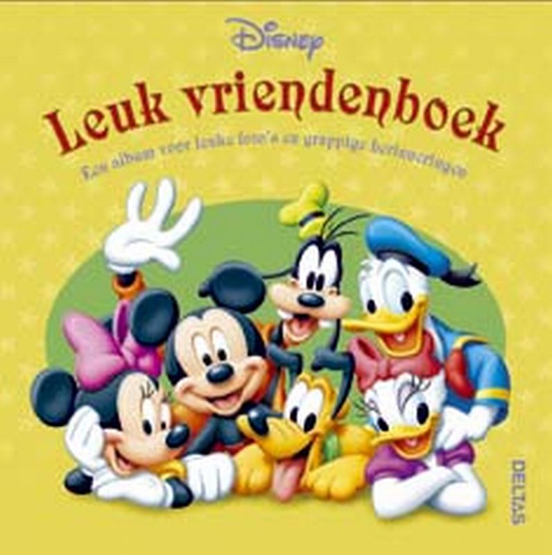 Omslag van Disney leuk vriendenboek
