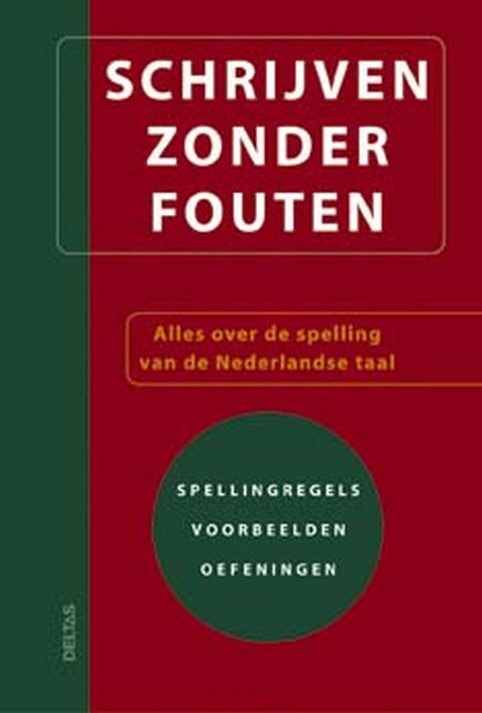 Omslag van Schrijven zonder fouten