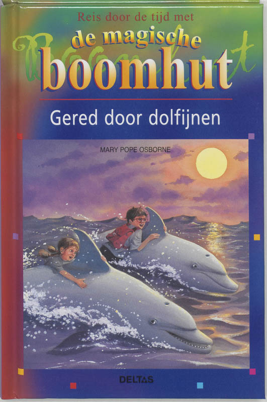 Omslag van Gered door dolfijnen
