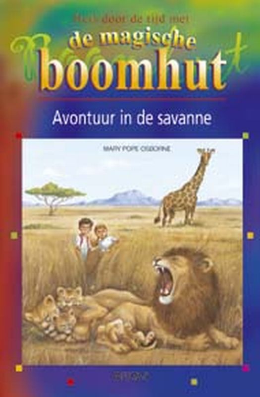Omslag van Avontuur in de savanne