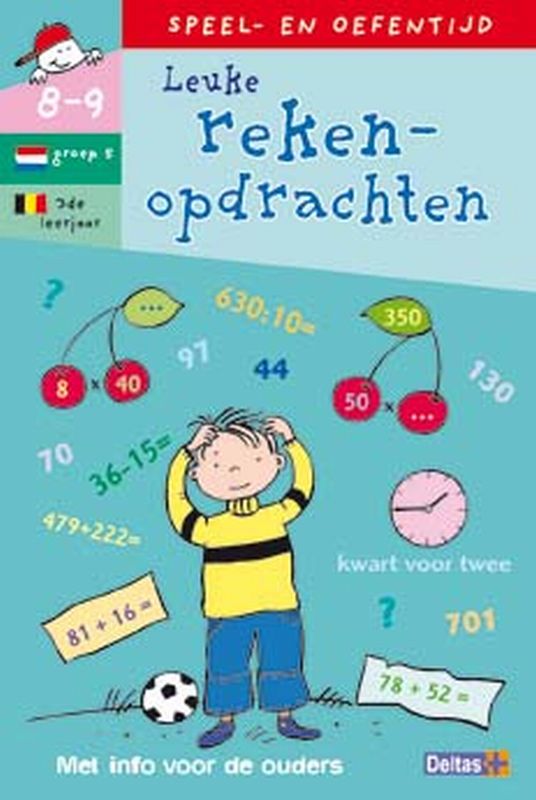 Omslag van Speel- en oefentijd 33. Leuke rekenopdrachten (8-9 j.)