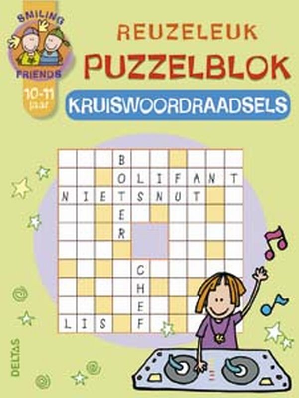 Omslag van Kruiswoordraadsels 10-11j
