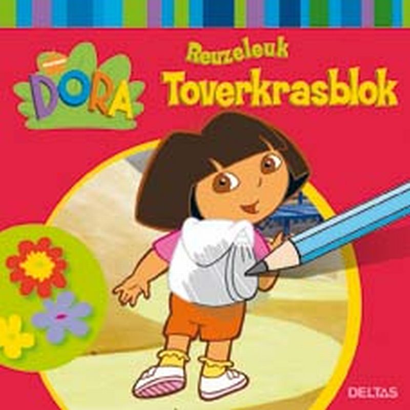Omslag van Dora Reuzeleuk Toverkrasblok