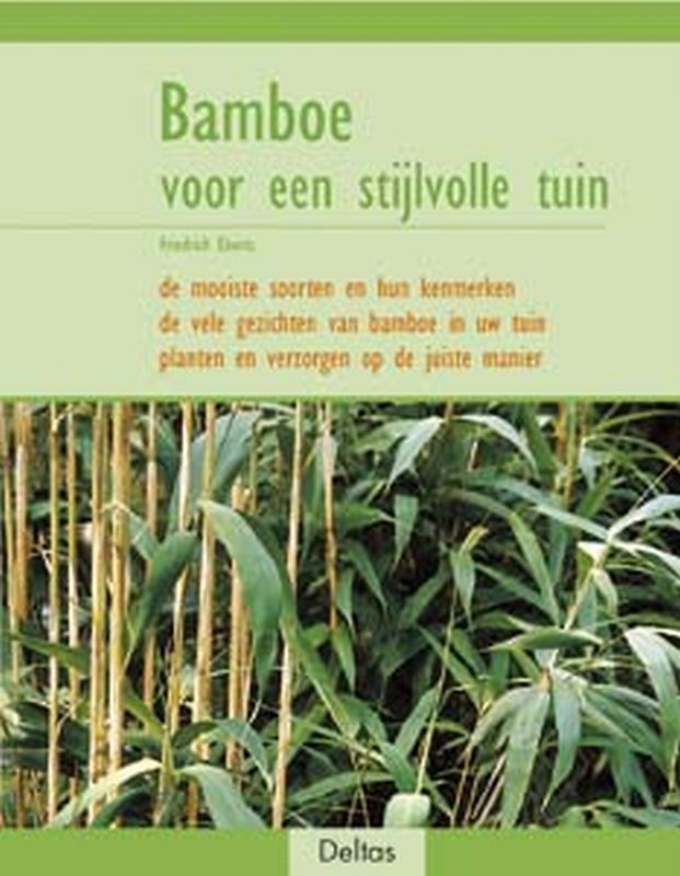 Omslag van Bamboe voor een stijlvolle tuin