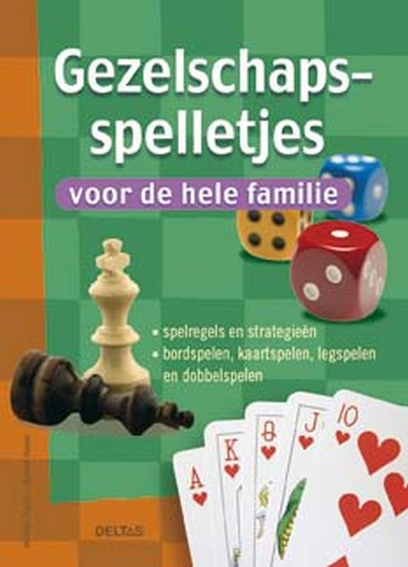 Omslag van Gezelschapsspelletjes voor de hele familie