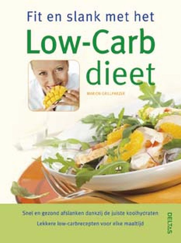 Omslag van Fit en slank met het low-carb dieet