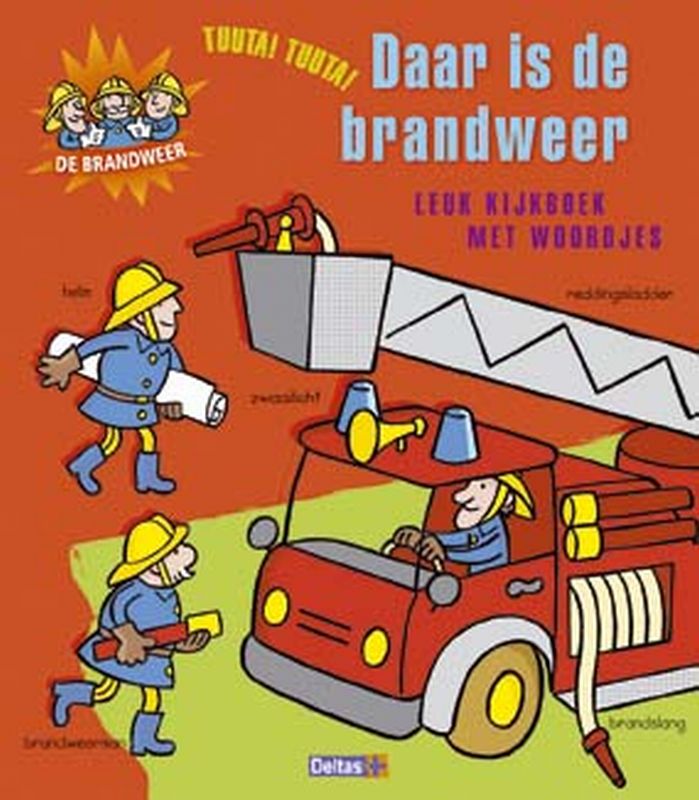 Omslag van Tuuta! tuuta! daar is de brandweer