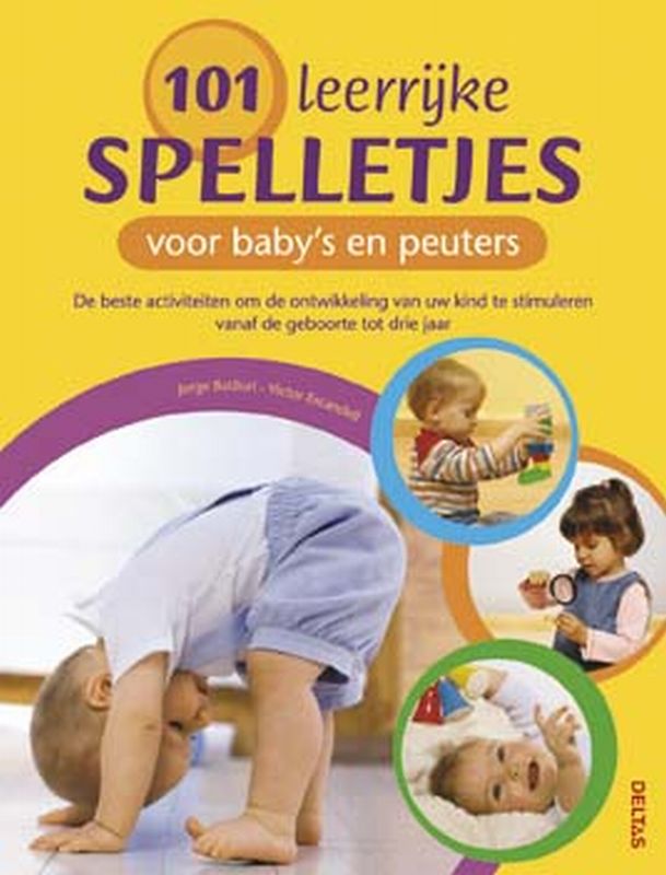 Omslag van 101 leerrijke spelletjes voor baby"s en peuters