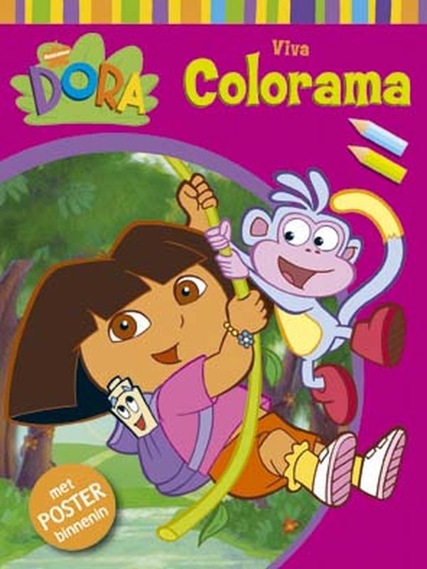 Omslag van Dora Viva Colorama (met poster) / Dora Viva Colorama (avec poster)