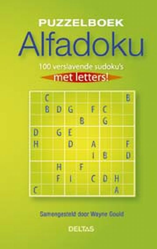 Omslag van Puzzelboek alfadoku