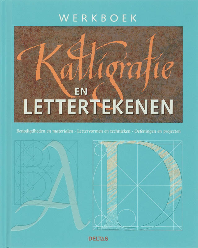 Omslag van Werkboek Kalligrafie en lettertekenen