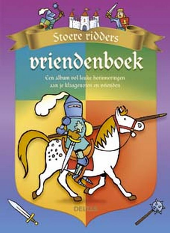 Omslag van Stoere ridders Vriendenboek