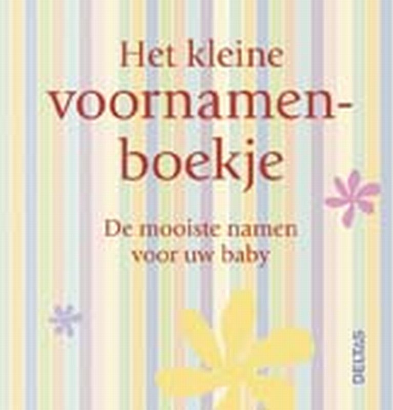 Omslag van Het kleine voornamenboekje