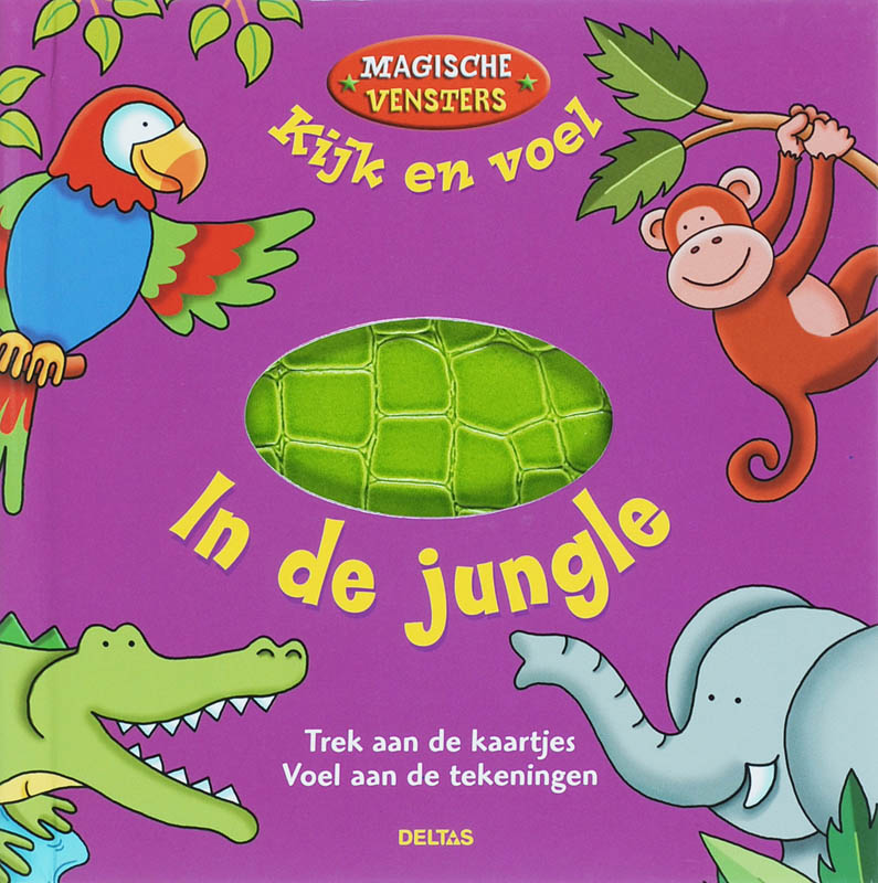 Omslag van in de jungle