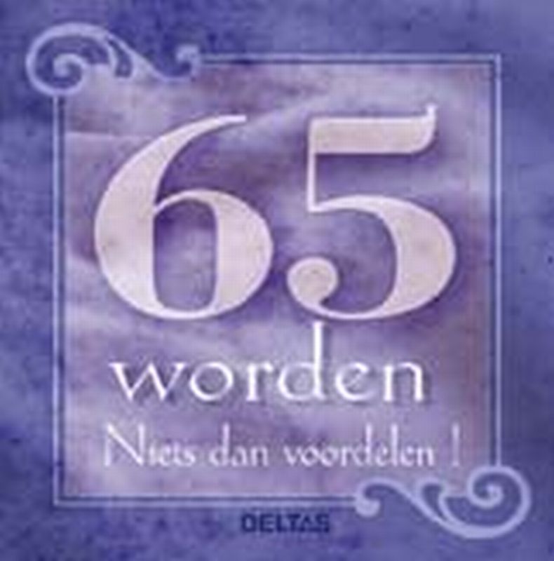 Omslag van 65 worden