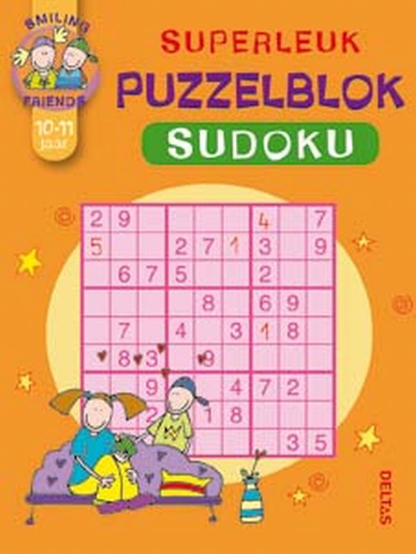 Omslag van Smiling friends - Sudoku (10-11 j.)