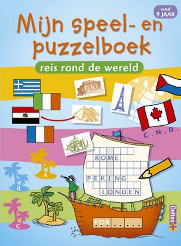 Omslag van Mijn speel- en puzzelboek
