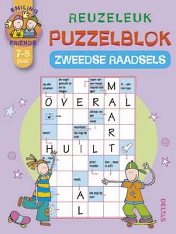 Omslag van Smiling friends - Zweedse raadsels (7-8 j.)