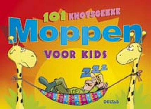 Omslag van 101 knotsgekke moppen voor kids