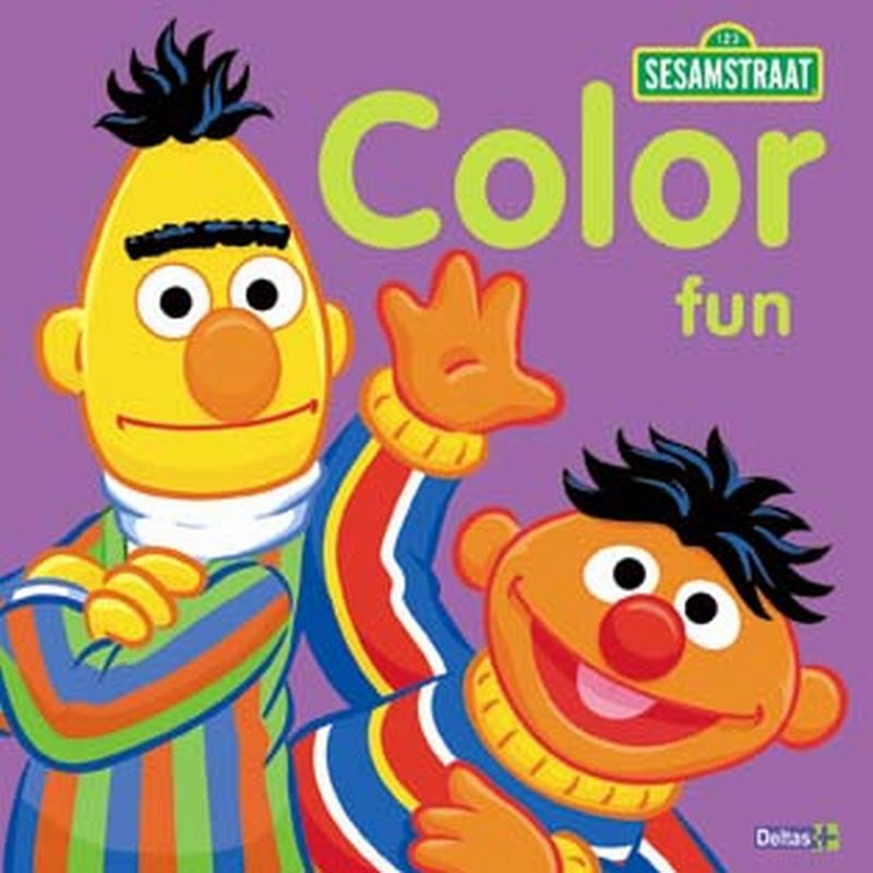 Omslag van Sesamstraat Color Fun