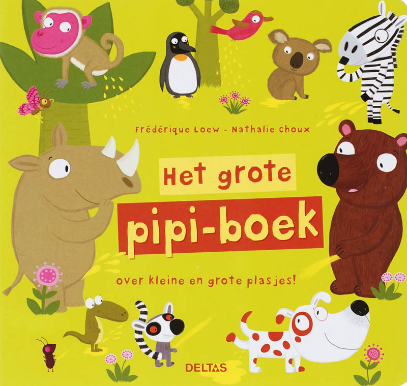 Omslag van Het grote pipi-boek