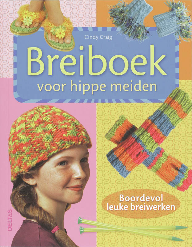 Omslag van Breiboek voor hippe meiden