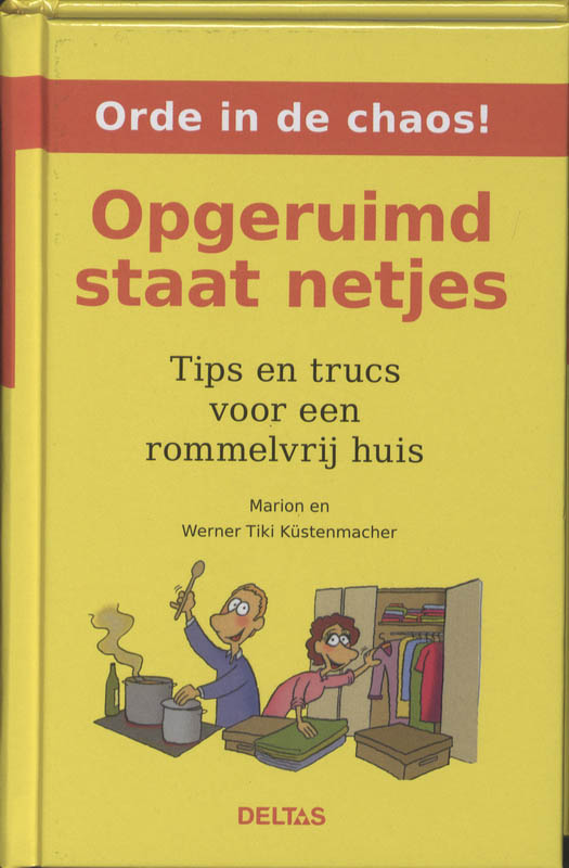 Omslag van Opgeruimd staat netjes