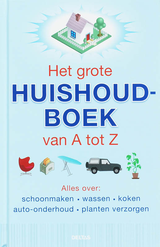 Omslag van Het grote huishoudboek van A tot Z