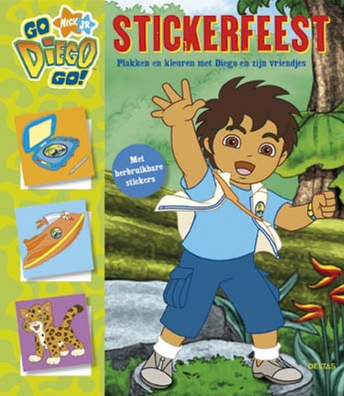 Omslag van Diego Stickerfeest