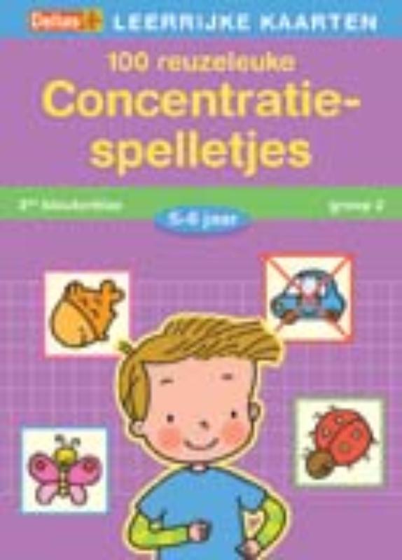 Omslag van 100 reuzeleuke concentratiespelletjes