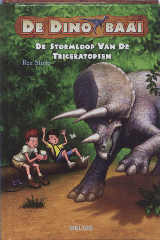 Omslag van De stormloop van de Triceratopsen