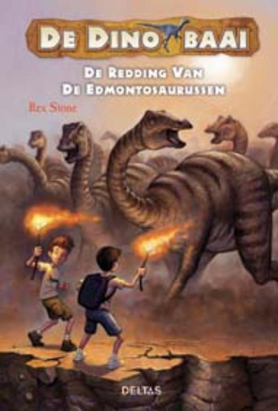 Omslag van De redding van de edmontosaurussen